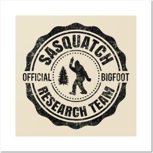 Sasquatch Research Team Posters and Art